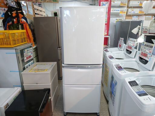 【愛品館千葉店】三菱 335L 3ドア冷蔵庫【愛千143】