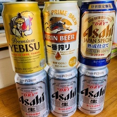 【取引中】ビール6本セット 350ml