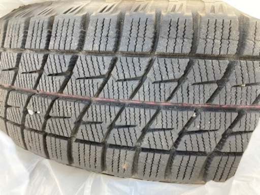 社外アルミ付き☆スタッドレスタイヤ☆155/65R13☆4本セット