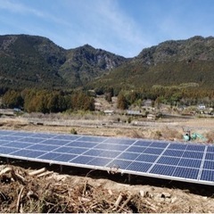 太陽光パネルの職長募集の画像