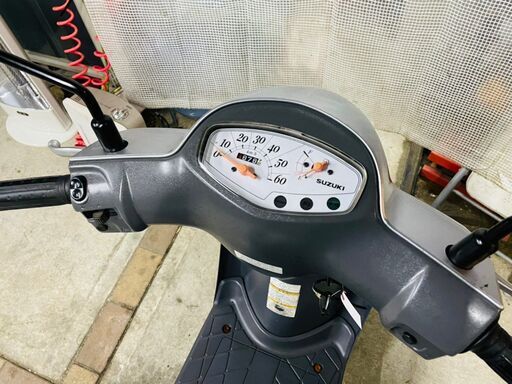 実動！☆スズキ レッツ4 Fi CA45A 2012年モデル 燃料計付 低走行