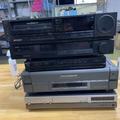 オーディオ・ビデオ機器、ベータ、VHS、8ｍｍ、他オーディオ