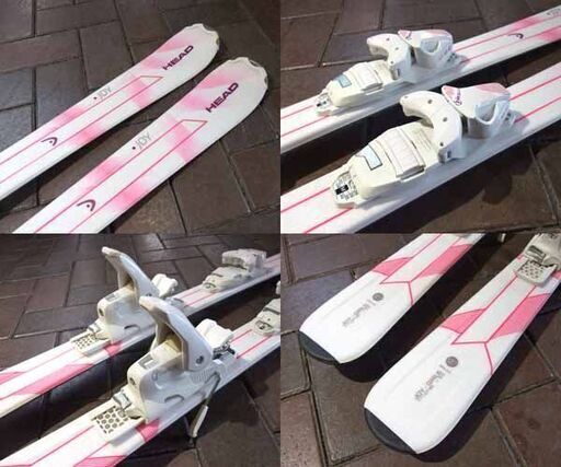 HEAD 127cm ジュニア カービング スキー JOY GIRLS ビンディング付き板