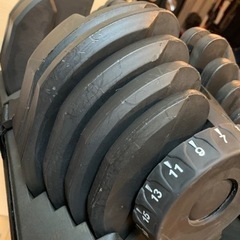 【受付終了】アジャスタブルダンベル40kg2個＋スタンドセット