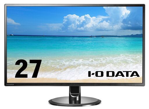 I・O-DATA 27インチ WQHD 液晶モニタ　アウトレット　テレワークにも