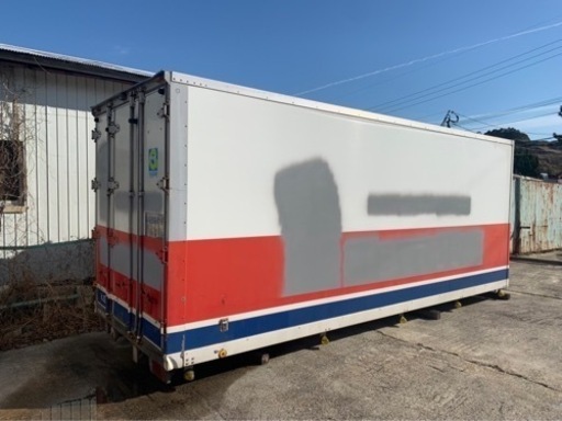 No.569 保冷バン 2t 車 アルミ 箱 バイク 倉庫 ショップ トラック  