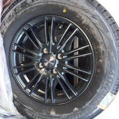 スタッドレスタイヤ×4 アルミホイール付き