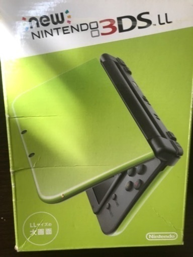 New任天堂3DSLL本体、ソフト4本、ケース付き