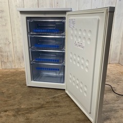 (2/17 終)Abitelax ノンフロン 電気冷凍庫 ACF-110E 2018年製 前開き 100L ホワイト 冷凍庫 アビテラックス 菊倉HG