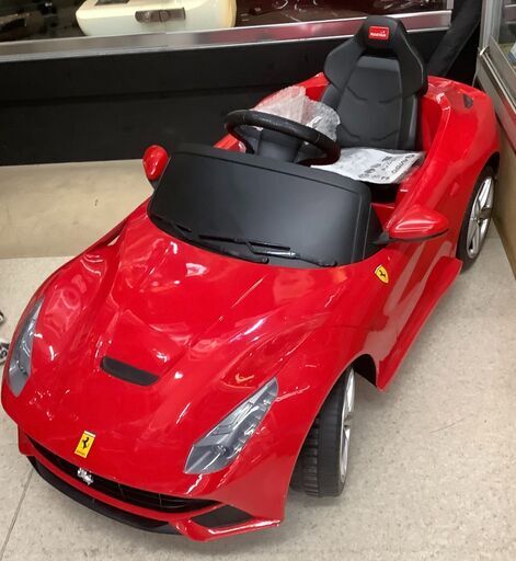 AVIGO/アヴィーゴ キッズ向け 子供用乗り物 フェラーリ Ferrari F12 ACアダプタ・付属品・取扱説明書付き【ユーズドユーズ名古屋天白店】 J1407