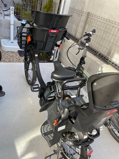 ★美品★中古【子供乗せ電動アシスト自転車】YAMAHA PAS Babby un （幼児2人同乗（3人乗り）対応車種）