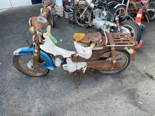 ホンダ スーパーカブ50 行燈カブ 部品取り C50