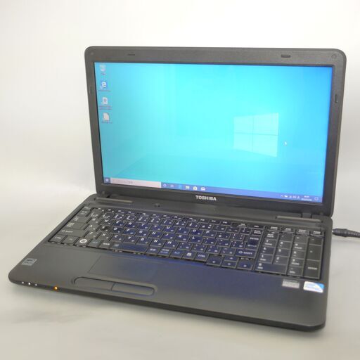 即使用可 中古美品 15.6型 TOSHIBA 東芝 PXW/55MW ノートパソコン Pentium 4GB DVDマルチ 無線 Wi-Fi Windows10 テンキー付 Office