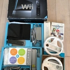 【ネット決済】Wii本体とマリオカートなど