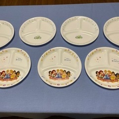 受付終了　CORELLE ランチプレート　7枚セット　ディズニー...