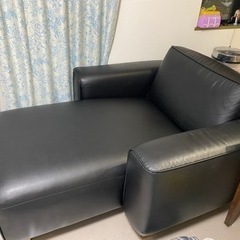 IKEA 革　ソファー　