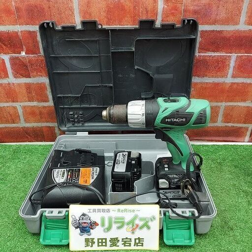 日立工機 DV14DBL 充電式ドライバドリル【リライズ野田愛宕店】【店頭取引限定】【中古】【管理番号：IT8T713VCTAK】