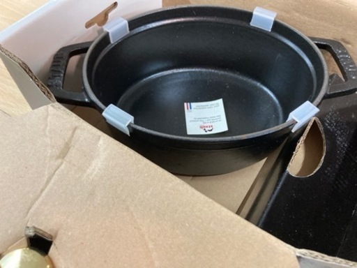 STAUB/ストウブ ココット オーバル 15cm リサイクルショップ宮崎屋