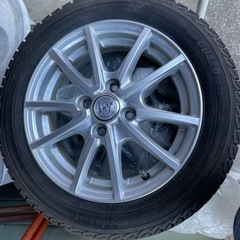 ヨコハマice GUARDスタッドレスタイヤ4本セット155/65R14