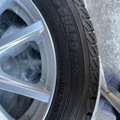 ヨコハマice GUARDスタッドレスタイヤ4本セット155/65R14