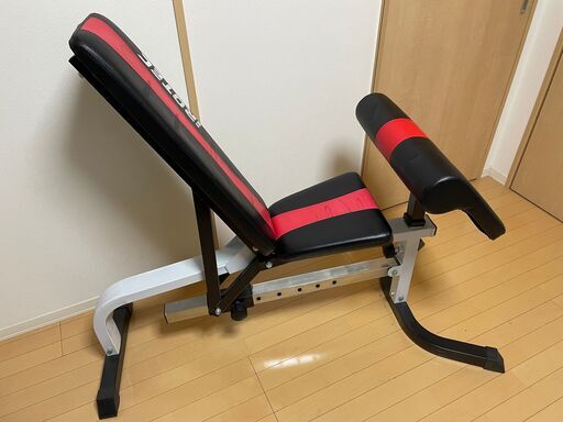iROTECレッグカール&アブバックベンチ、取説付、解体済、引取限定