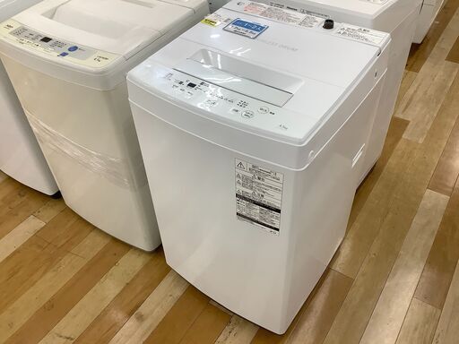 6保証付き！TOSHIBA　全自動洗濯機　4.5kg【トレファク岸和田】