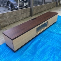 【美品】210cm ロングサイズ テレビボード