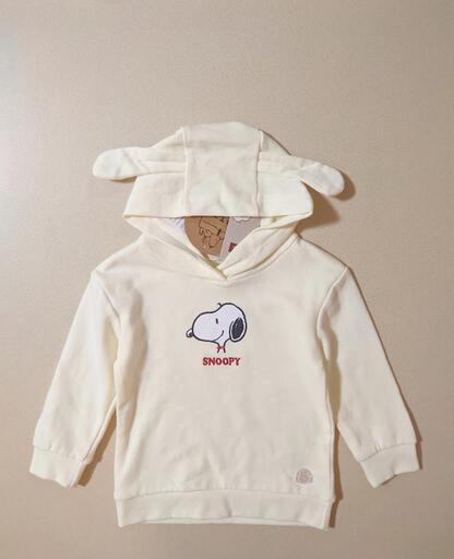 新品 スヌーピー なりきり フード付きパーカー 長袖トレーナー 95cm ひまわり 金剛のキッズ 用品 子供服 の中古あげます 譲ります ジモティーで不用品の処分