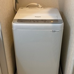 決まりました！　縦型洗濯機 Panasonic パナソニック