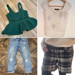 全部500円★moussy,ZARA,ROSEBUD,Riendaなど