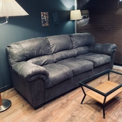 ☑️メルカリSOLD ローラアシュレイ座り心地神BLADENソファーアメリカサイズ3人掛けエスハウス