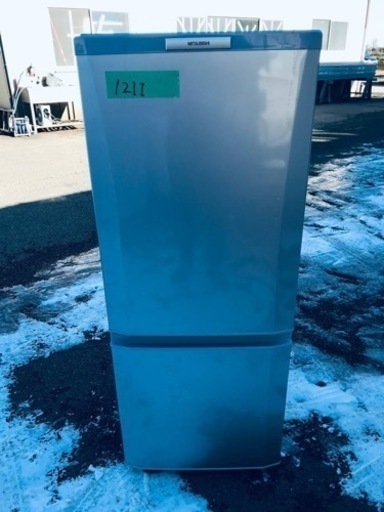1211番 三菱✨ノンフロン冷凍冷蔵庫✨ MR-P15S-S‼️