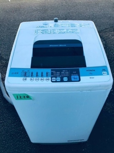 1220番 日立✨全自動電気洗濯機✨NW-6SY‼️