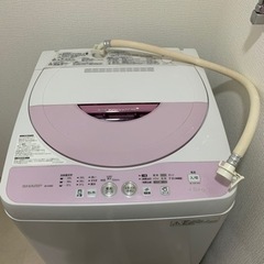 【決まりました】洗濯機　2015年製　SHARP ES-G4E2
