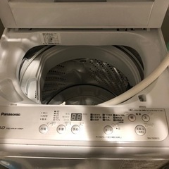 Pamasonic 2019年製　NA-F60B13 洗濯機　水...