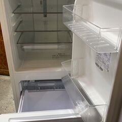 S0601　ハイセンス　2ドア冷蔵庫　2017年　１３４L　