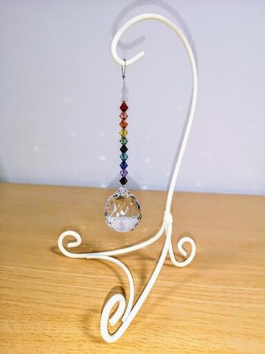 サンキャッチャースタンド付きスワロフスキークリスタルガラスシンプル厄除け はるこ 牧落のその他の中古あげます 譲ります ジモティーで不用品の処分