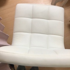 【ネット決済】カウンターチェア 椅子 ２脚セット 高さ調整 白 ...