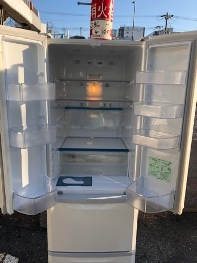 三菱4ドア冷蔵庫 400L MR-F40S-W 観音開き 11年製 美品 配送無料