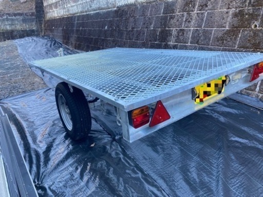 カーゴトレーラー　未使用　ダンプ機能　慣性ブレーキ付き