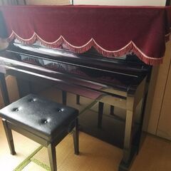 【ネット決済・配送可】KAWAIアップライトピアノ
