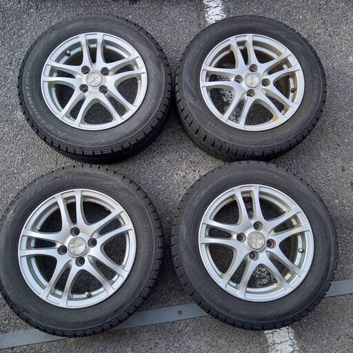国産スタッドレスタイヤ 14インチ アルミホイール付 楽天市場】165/80R14 VAN 8PR 97/95N 国産スタッドレスタイヤ