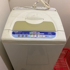 【ネット決済】HITACHI 洗濯機　4.2kg