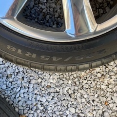 GRS180クラウンアスリート　メッキホイール期間限定