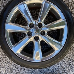 GRS180クラウンアスリート　メッキホイール期間限定