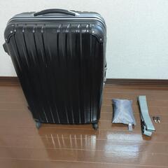 スーツケース+レインカバー(約80L、約52*76*30cm)