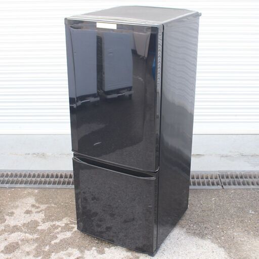 T297) 三菱 2ドア 146L 2018年製 MR-P15D MITSUBISHI ノンフロン冷凍冷蔵庫 冷蔵庫 単身 一人暮らし 家電 キッチン