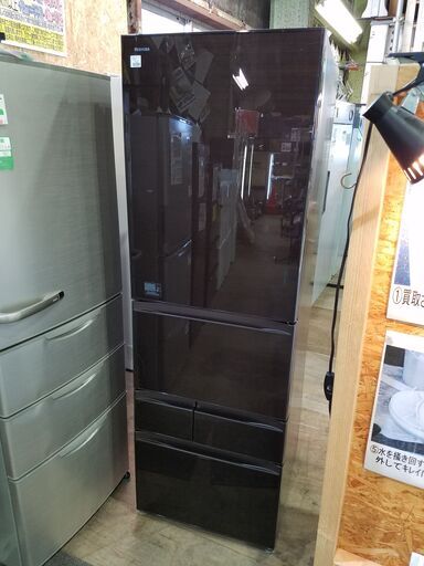 【愛品館市原店】TOSHIBA 2015年製 426L 5ドア冷蔵庫 GH-H43GXV（ZM)【愛市IR】