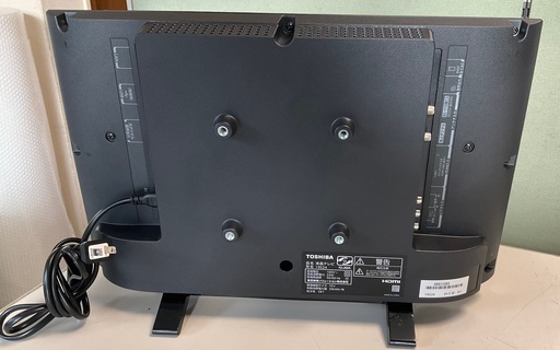 RKG】特価！東芝/19V型液晶テレビ/REGZA 19S24/中古品/2021年製