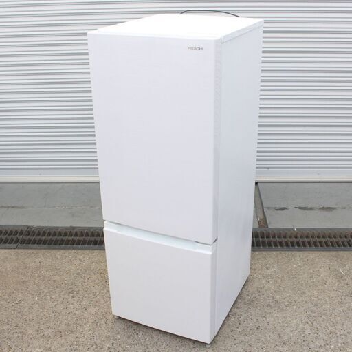 T306) 日立 2ドア 154L 2019年製 RL-154JA HITACHI ガラス棚 LED ノンフロン冷凍冷蔵庫 冷蔵庫 単身 一人暮らし 家電 キッチン